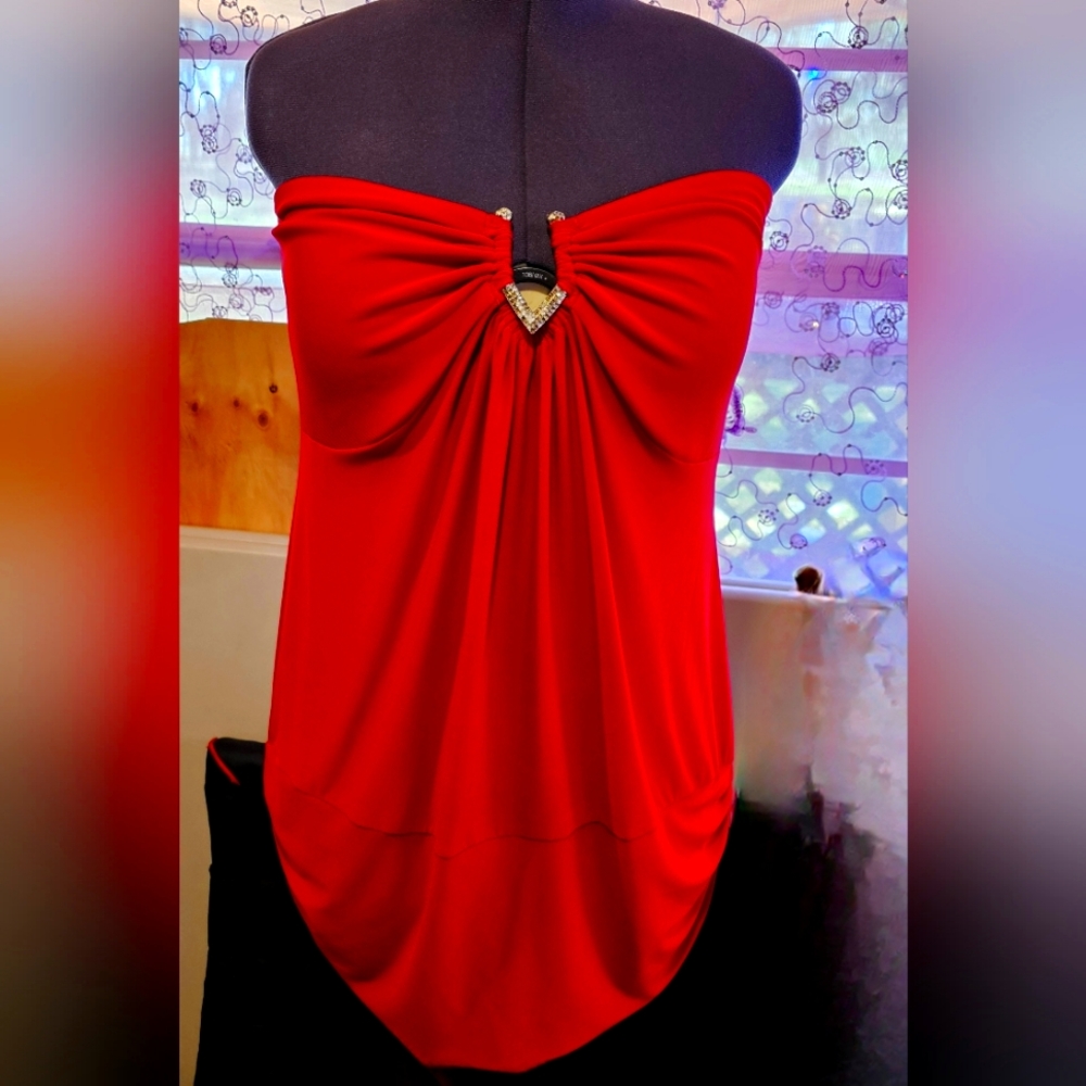Torrid strapless top
